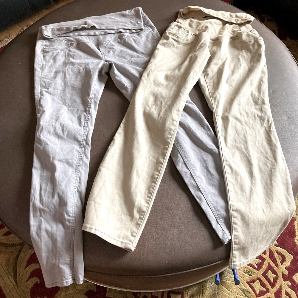 2 Pregnancy Maternity Pants Bundle